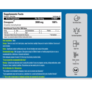 GIBBON NUTRITION Creatine made with Creapure